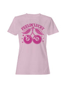 Feelin' Lucky Cherry 8-Ball Art Women's T-shirt