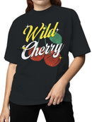 Wild Cherry Retro Design Women's T-shirt