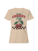 Vintage Cherry Drip Art Design Women's T-shirt