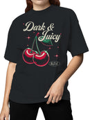 Dark & Juicy Cherry Design Women's T-shirt
