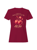 Cherry Girl Social Club Design Women's T-shirt