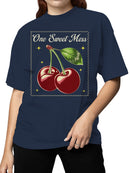 Sweet Cherry Retro Design Women's T-shirt