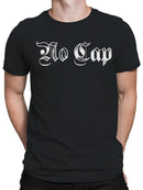 No Cap Gothic Design Men's T-shirt