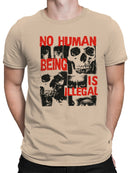 No Human Being Is Illegal Men's T-shirt