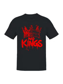 No Kings Grunge Crown Art Men's T-shirt