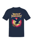 Protect Democracy Eagle Design Men's T-shirt
