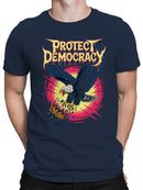 Protect Democracy Eagle Design Men's T-shirt