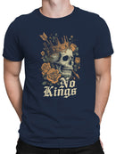 Skull, Crown & Roses Art Men's T-shirt