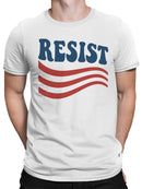 Resist with Empowering Waves Men's T-shirt
