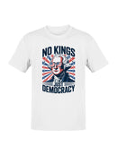 No Kings, Just Democracy Art Men's T-shirt
