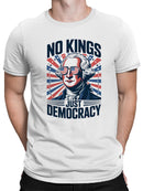 No Kings, Just Democracy Art Men's T-shirt