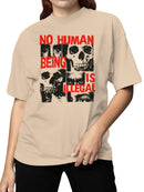 No Human Being Is Illegal Women's T-shirt