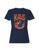 No Kings Eagle Fire Design Women's T-shirt