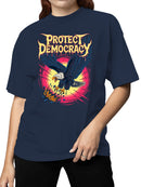 Protect Democracy Eagle Design Women's T-shirt