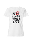 Revolutionary Spirit: No Kings Since 1776 Women's T-shirt