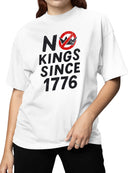 Revolutionary Spirit: No Kings Since 1776 Women's T-shirt