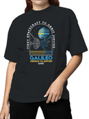 Officially Licensed NASA Galileo Jupiter Mission Tribute Women's T-shirt