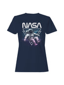 Officially Licensed NASA Retro Astronaut Design Women's T-shirt