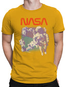 Officially Licensed NASA Astronaut Retro Spacewalk Men's T-shirt