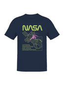 Officially Licensed NASA Space Satellite Graphic Men's T-shirt