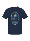 Officially Licensed Nasa Galileo Jupiter Mission Tribute Men's T-shirt