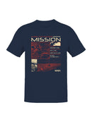 Officially Licensed Nasa Mars Pathfinder Mission Graphic Men's T-shirt