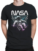 Officially Licensed NASA Retro Astronaut Design Men's T-shirt