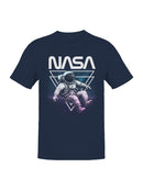 Officially Licensed NASA Retro Astronaut Design Men's T-shirt