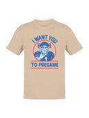 Pregame Motivation Football Design Men's T-shirt