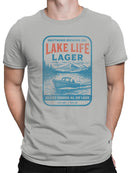 Lake Life Lager - Easy Drinking Beer Men's T-shirt