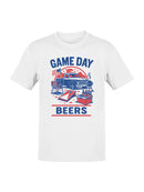 Game Day Beers Tailgate Fun Men's T-shirt