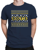 Officially Licensed Dots Retro Pattern Art Print Men's T-shirt