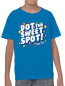 Officially Licensed Dots Sweet Spot Candy Logo Youth's T-shirt
