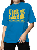 Officially Licensed Dots Life is Sweet! Fruit Candy  Women's T-shirt