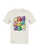 Officially Licensed Dots Colorful Candy Faces Delight Men's T-shirt