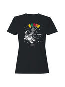 Officially Licensed Dots Cosmic Balloon Adventure Women's T-shirt