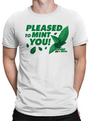 Officially Licensed Junior Mints Mint Inspired Greeting Men's T-shirt