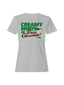 Officially Licensed Junior Mints Creamy Mints in Pure Chocolate Women's T-shirt
