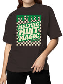 Officially Licensed Junior Mints Melting Mint Magic Design Women's T-shirt