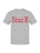 Officially Licensed Sugar Babies Sugar Daddy Red Striped  Men's T-shirt