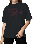 Officially Licensed Sugar Babies Sugar Daddy Retro Logo  Women's T-shirt