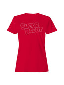 Officially Licensed Sugar Babies Bold "Sugar Daddy" Design Women's T-shirt