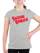 Officially Licensed Sugar Babies Sugar Babies Candy Logo Design Youth's T-shirt