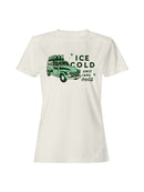 Officially Licensed Coca Cola Vintage Ice Cold Design Women's T-shirt