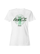 Officially Licensed Coca Cola Enjoy Ice Cold Bottle Women's T-shirt