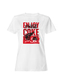 Officially Licensed Coca Cola Vintage Refreshment Ad Women's T-shirt