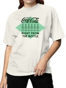 Officially Licensed Coca Cola Enjoy Coke: Right from the Bottle Women's T-shirt