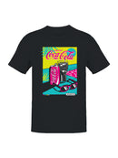 Officially Licensed Coca Cola Tropical Vibes Poster Men's T-shirt