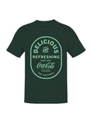 Officially Licensed Coca Cola Delicious and Refreshing 1886 Men's T-shirt