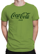 Officially Licensed Coca Cola Barbed Wire Design Men's T-shirt
